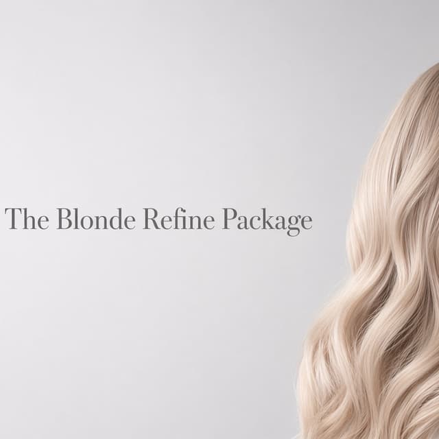 The Blonde Refine Package at BR Beauty in Wilson, NC